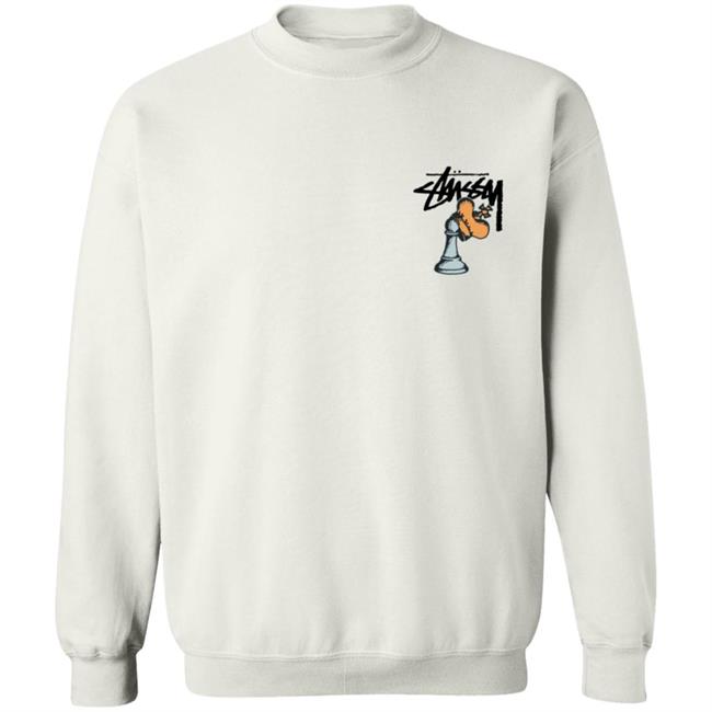 Stussy Merch Hidden Pawn Long Sleeve Tee Shirt Stussy Merch Hidden Pawn Long Sleeve Tee Shirt