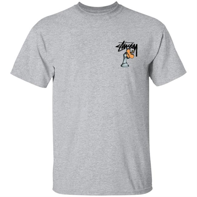 Stussy Merch Hidden Pawn Long Sleeve Tee Shirt Stussy Merch Hidden Pawn Long Sleeve Tee Shirt