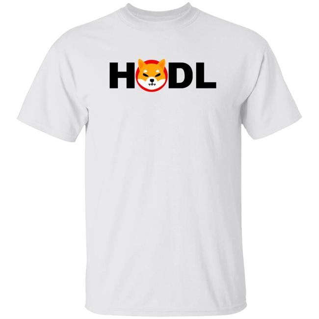 Shiba Hodl T Shirt Decentralized Merch Steven Cooper Shirts