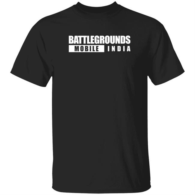 BGMI Battlegrounds Mobile India Shirt
