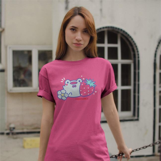 Friend The Frog Strawberries Tee