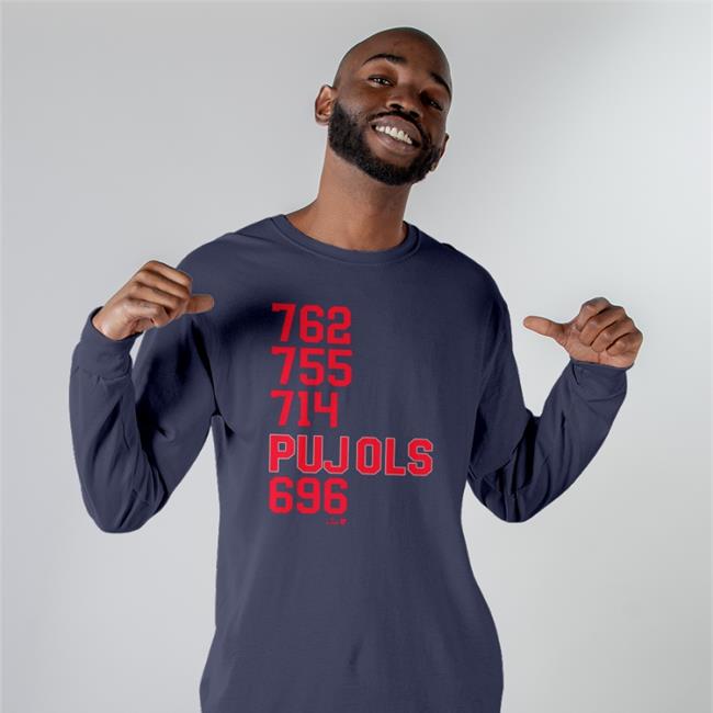 Karan 762 755 714 Pujols 696 Shirt