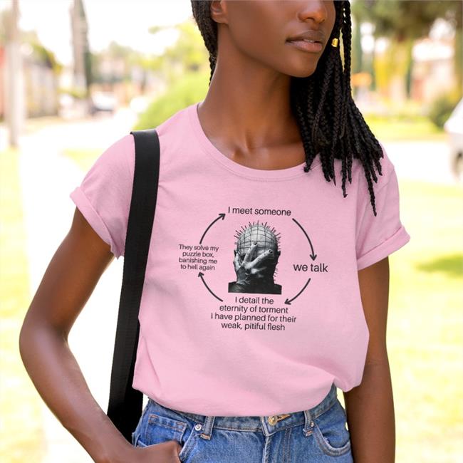 Val Hal I Meet Someone We Talk Tee Fishmas