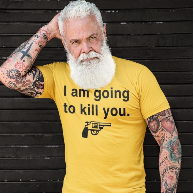 I Am Going To Kill You Hats Cap Rwoodsmall
