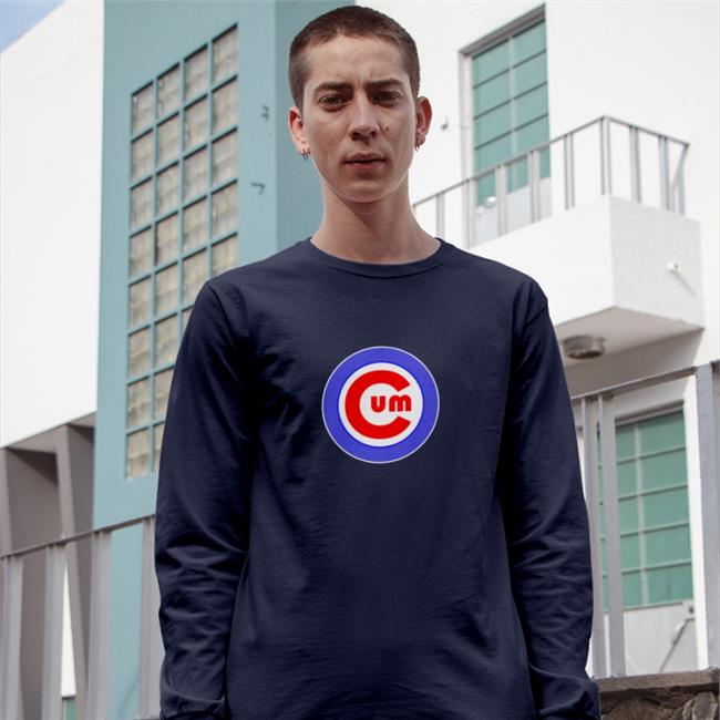 Shirts With Threatening Auras Cum Logo Shirt Disturbingshirt
