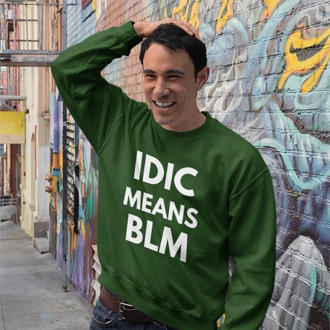 Heather Rae Barker Idic Means Blm Hoodies Thad Tyranicus