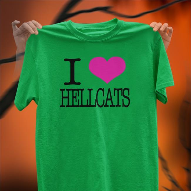 Daze I Love Hellcats Sweatshirts Spiritual Atchive