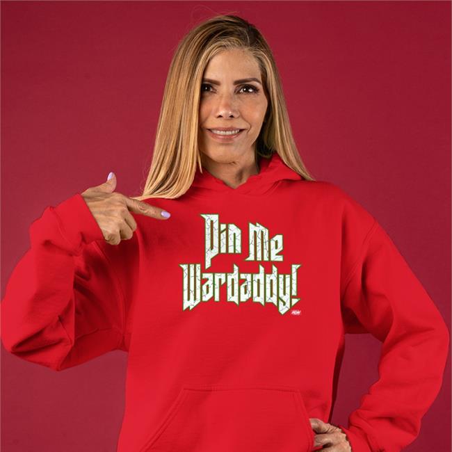 All Elite Wrestling Merch Pin Me Wardaddy Hoodie John Silver Wardlow
