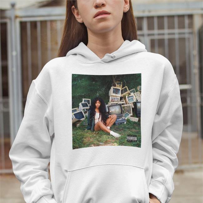 Lp Club Merch SZA Ctrl Tee Shirt Black Quinn Nelson