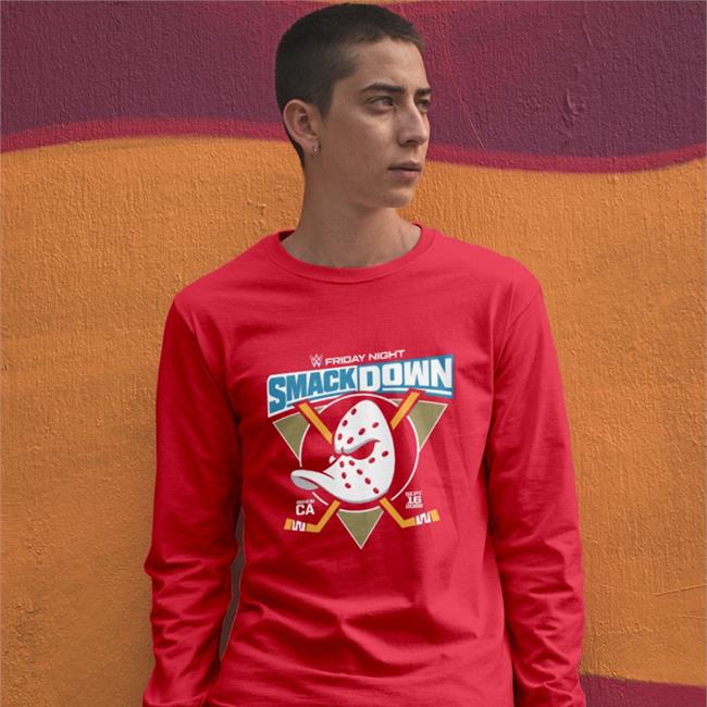 WWE Friday Night Sept 16 2022 Anaheim Ducks Smack Down Tee