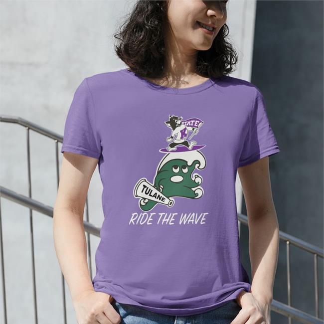 Top Trending Kstatefb State Tulane Ride The Wave Shirt Aspoage