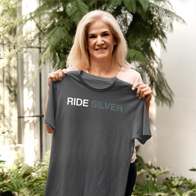 Randy Clarke Ride Silver Tee Shirt Metro wmataGM