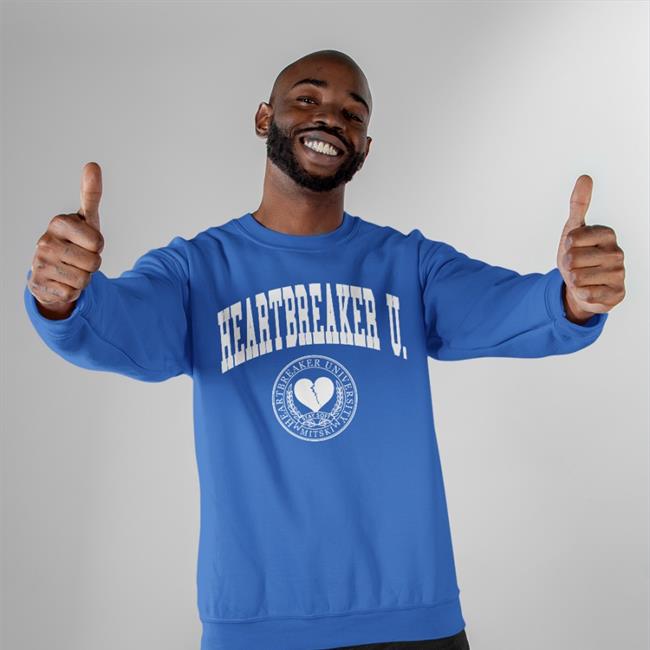 Heartbreaker University Crewneck Sweatshirt Black