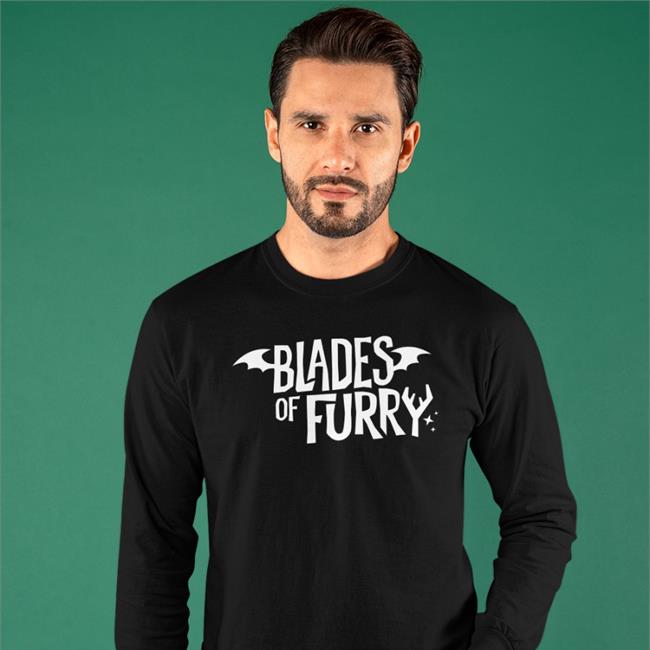Blades Of Furry Sweatshirt Deya Muniz