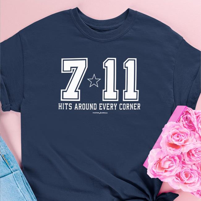 Khaleesi Of House Konfektions Twisted Gorilla Merch 7 Eleven Hits Around Every Corner Shirt
