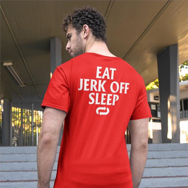 Shirtsthtgohard Eat Jerk Off Sleep Tank Top Black