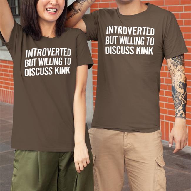 Introverted But Willing To Discuss Kink Hoodie