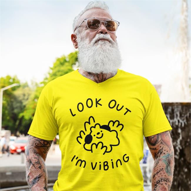 Look Out I'm Vibing Shirt Hey Hey Momo Shop Merch Momo Draws