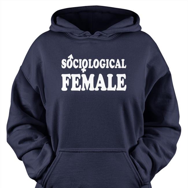 Shirt Bimbo Shop Sociological Female Hooded Sweatshirt