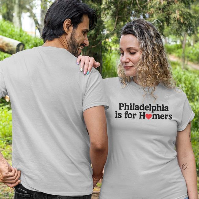Philadelphia Is For Homers Tee Shirt Charlie Manuel