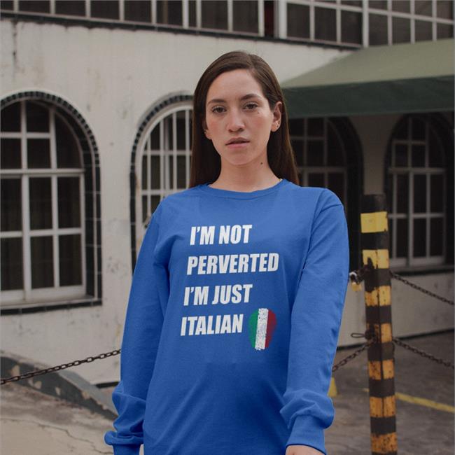 Lord Miles Routledge Adventures I'm Not Perverted I'm Just Italian T-Shirt Real Lord Miles