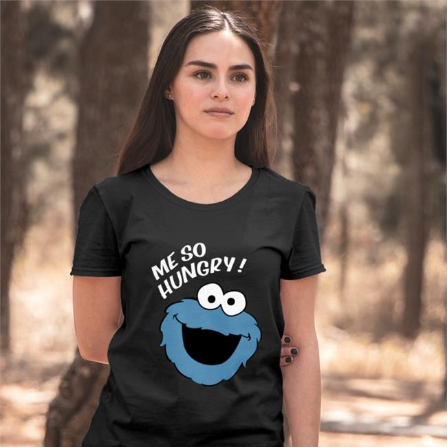 Me So Hungry Meme Cookie Monster Shirt Hollow Point