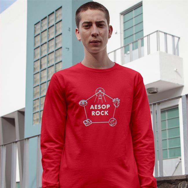 Aesoprock Merch Aesop Rock Icons Sweatshirt