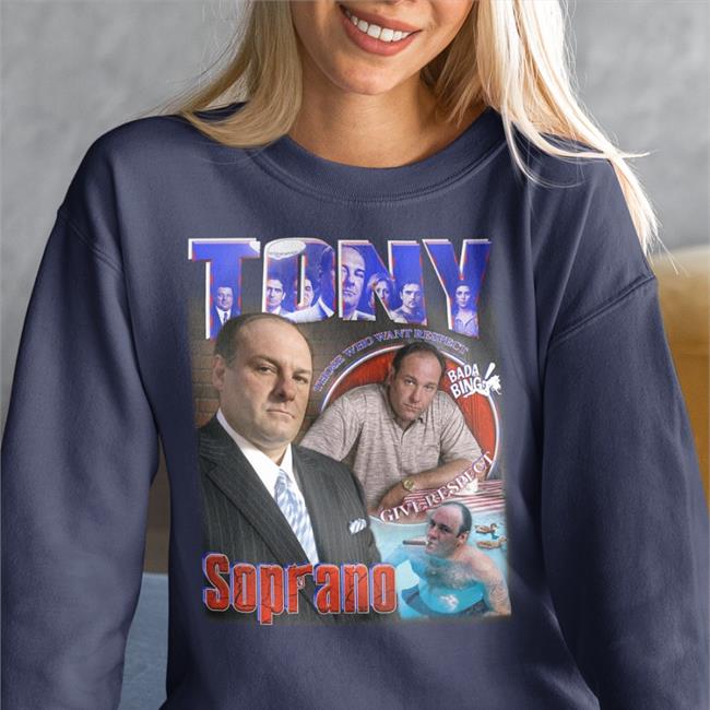 Tony Soprano Those Who Want Respect Give Respect T Shirt Sopranos Central