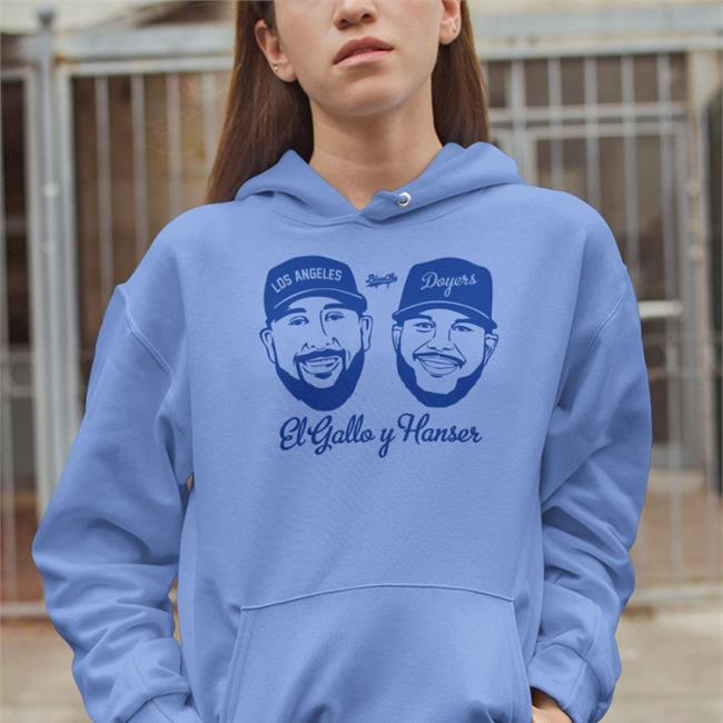 Dodgersbeat Bleed Los Merchandise El Gallo Y Hanser T Shirt