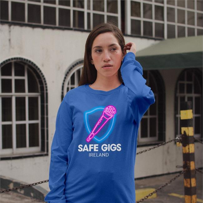 Safe Gigs Shop Merch Safe Gigs Ireland Classic Limited Shirt 2022 Black Safegigsireland