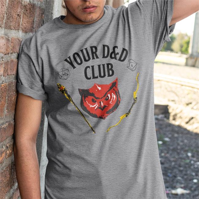 Dungeons And Dragons YOUR D&D Club Shirt Wizards Dnd