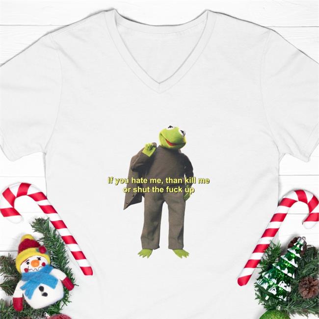 If You Hate Me Then Kill Me Orshut The Fuck Up Long Sleeve Tee Saber Spark