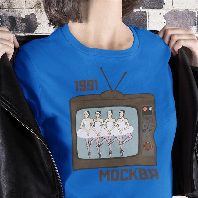 1991 Mockba Moscow'91 Hat By Soviet Visuals Light Blue