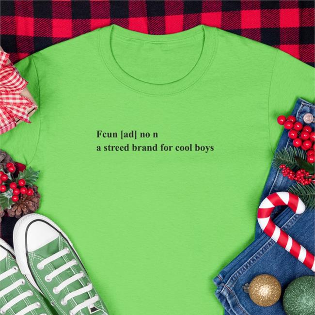 Fcun Ad No N A Streed Brand For Cool Boys Long Sleeve Tee Translatedtees