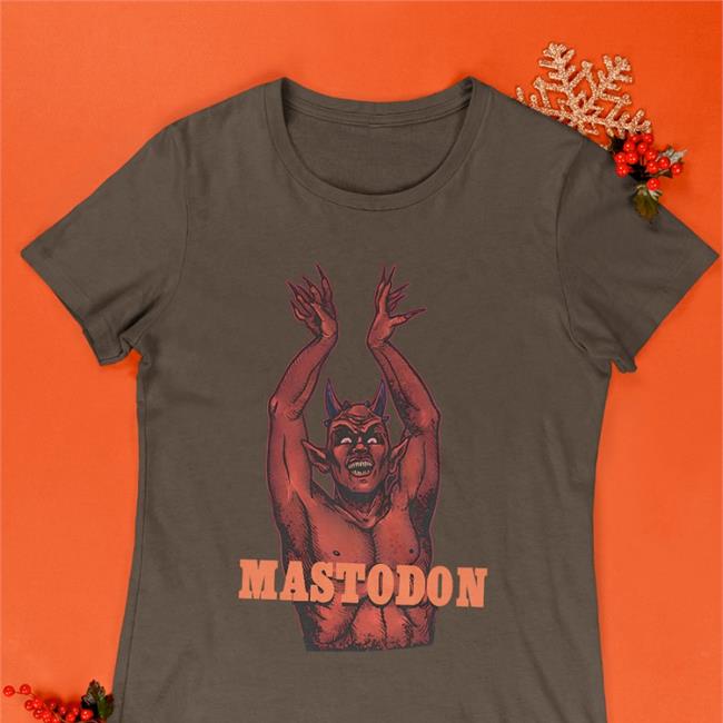 Mastodonrocks Shop Merch Mastodon Devil 2022 Itin Shirt
