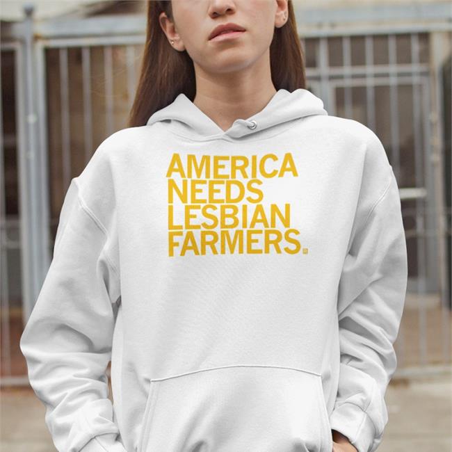 Raygun Merch America Needs Lesbian Farmers Hat Weird Thrift Store Shirts