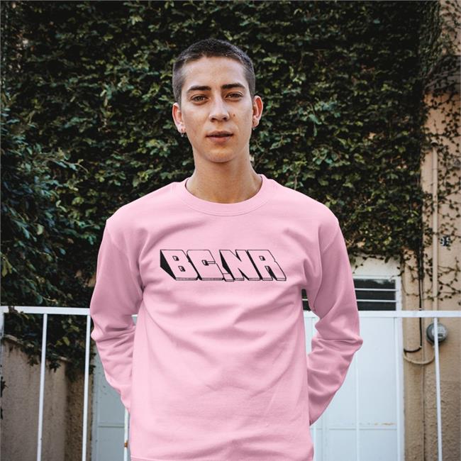 Black Country New Road Merch Bcnr Logo White Sweatshirt Bcnr Logo T Shirt White Black Country New Road Merch