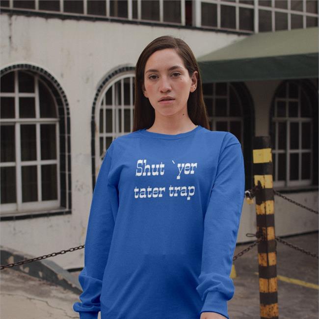 D0cshartens Shut Yer Tater Trap Cap D0cshartens Shut Yer Tater Trap Shirt 2022