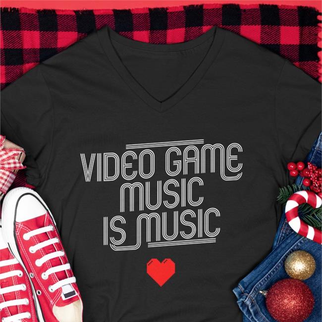 Hello Merch Video Game Music Is Music Shirt Mega Ran Hello Merch Video Game Music Is Music Classic Shirt 2022 Mega Ran