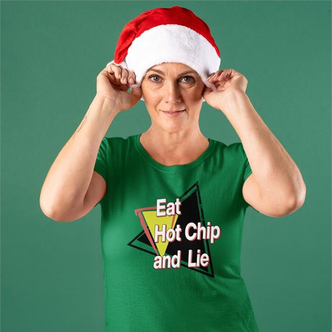 Shirtsthtgohard Eat Hot Chip And Lie Shirt Eat Hot Chip And Lie Tee