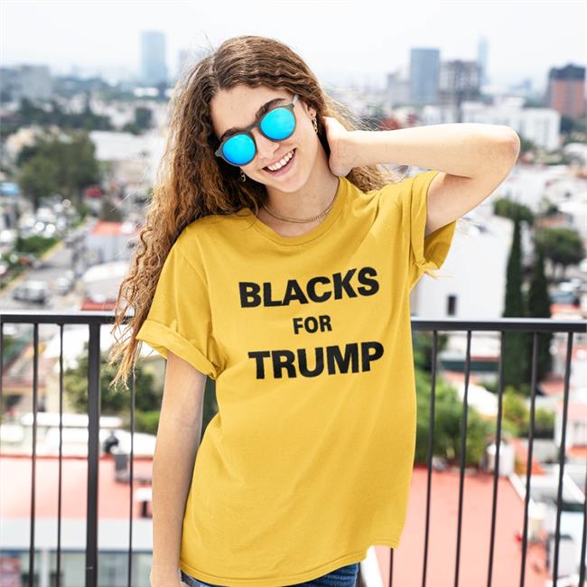 Blacks For Trump Shirt Lyndastraffin Dark Straffin Blacks For Trump Shirt Lyndastraffin