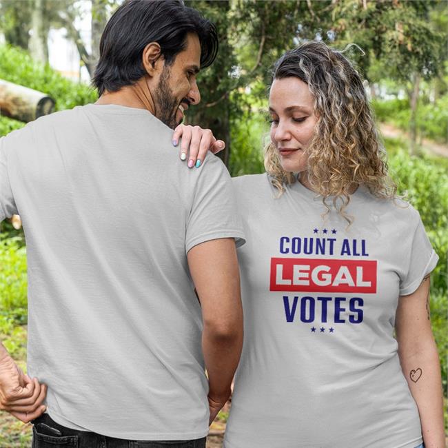Count All Legal Votes Tee John M Cameron Johnrockshomes