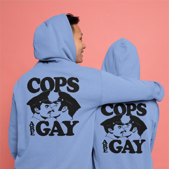 Cops Are Gay Baseball Sleeve Tee