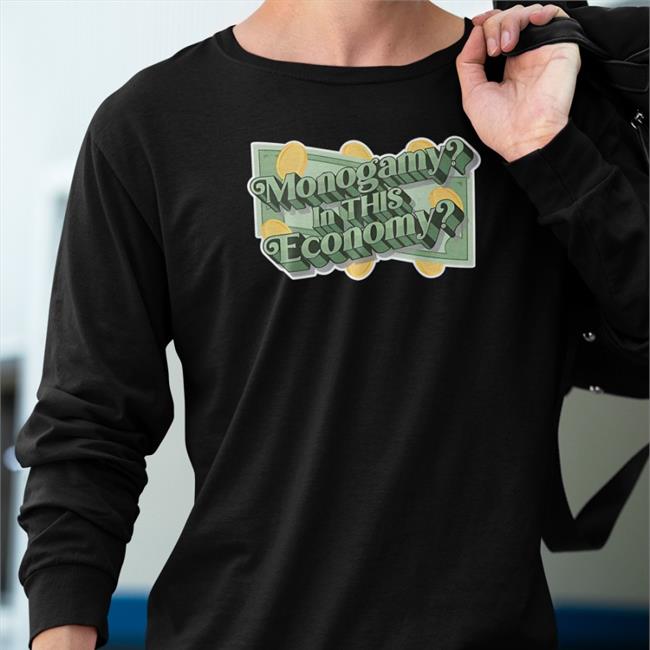 Monogamy In This Economy Shirt Navy