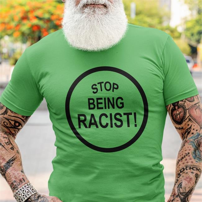 Gallery Dept Merch Stop Being Racist Gallery Dept Offical Tee White Inal Liea