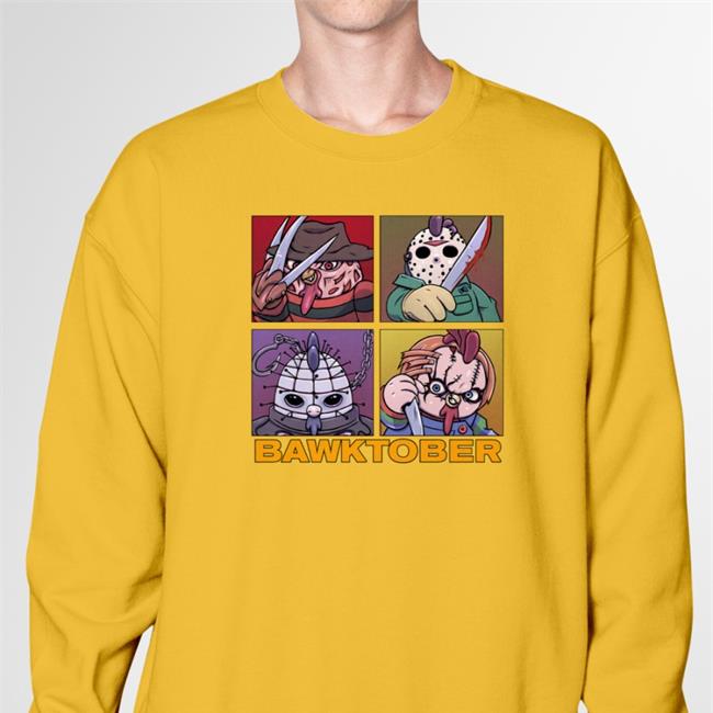 Vexshade Chicken Slashers Bawktober Shirt