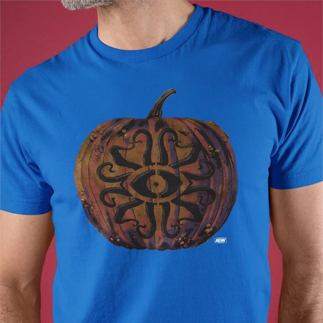 Evil Uno Is Spooky Aew Shop Halloween Dark Order Dark Gourder Shirt