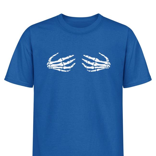Skeleton Hands Sweatshirt Barstool Sports Chicks