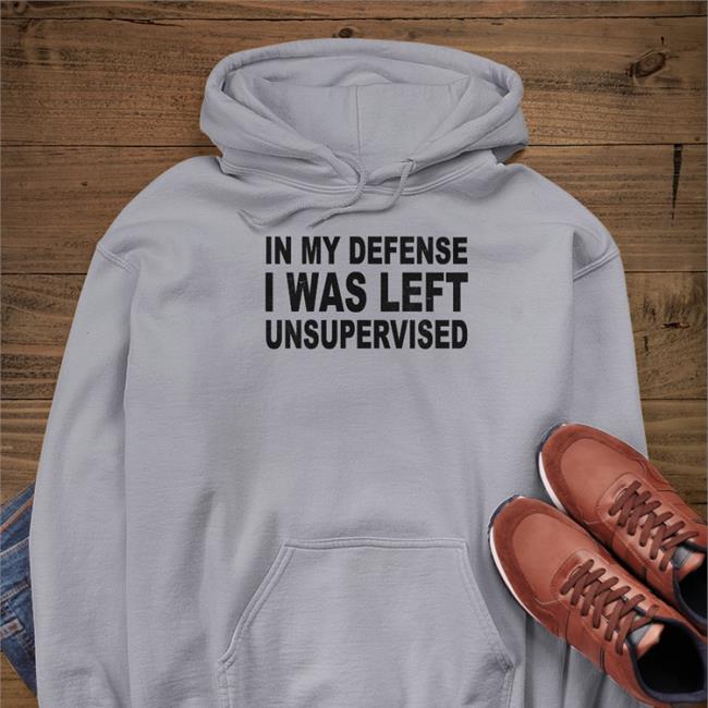 In My Defense I Was Left Unsupervised T Shirt