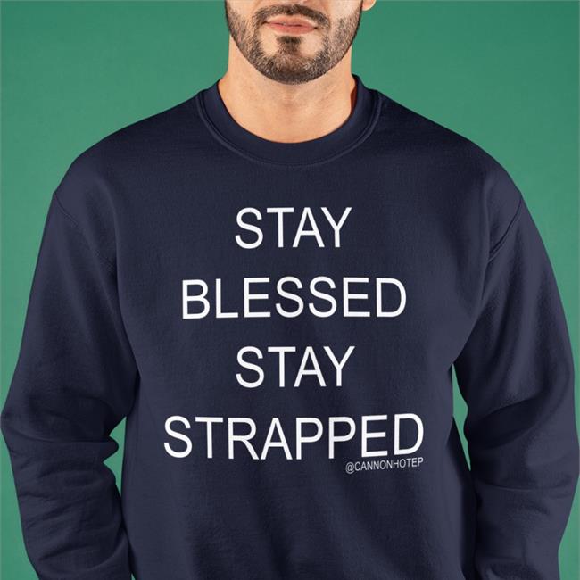 Cannonhotep Stay Blessed Stay Strapped Tee
